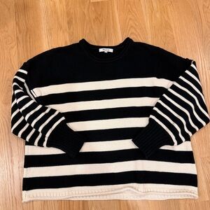 Madewell Conway Mixed Stripe pullover